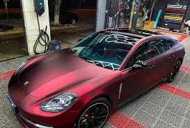 Red Vinyl Wrap